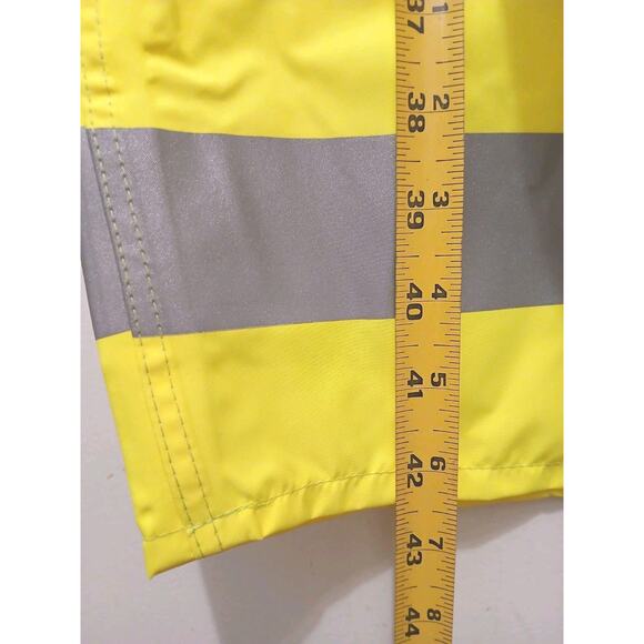 NASCO Envisage Rain Pants Sz L Neon Yellow 3M Reflective ANSI 107 Class E $150 - Picture 10 of 16
